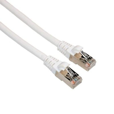 Amphenol MP-6ARJ45SNNW-001 Cat6A FTP Patch Cable, Shielded, RJ45, 650- MHz, 1', White