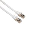 Amphenol MP-6ARJ45SNNW-001 Cat6A FTP Patch Cable, Shielded, RJ45, 650- MHz, 1', White view 1