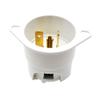 Superior Electric YGF130 Straight Flanged Inlet 3 Wire, 20 Amps, 250V, NEMA 6-20P view 3