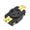Superior Electric YGP026F Twist Lock Wall Mount Electrical Receptacle 4 Wire, 20 Amps, 250V, NEMA L15-20R view 4