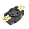 Superior Electric YGP027F Twist Lock Wall Mount Electrical Receptacle 4 Wire, 30 Amps, 125/250V, NEMA L14-30R view 3
