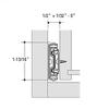 KNAPE & VOGT MFG 8450FMRP 18 18", Zinc Finish, Heavy Duty Full Extension Soft Close Drawer Slide view 3