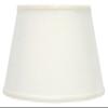 Upgradelights Bouillotte Lamp Shade 14 Inch White Linen view 1