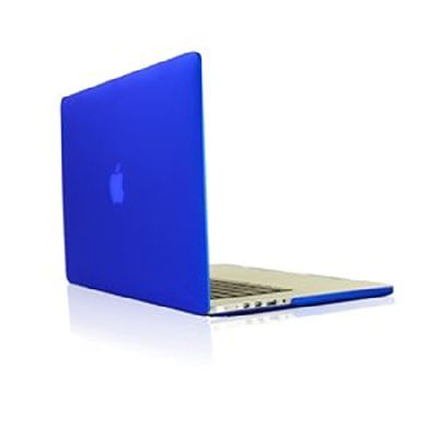 2 in 1 Rubberize Case Cover and Keyboard Skin for MacBook Pro 13" Inch With Retina Display (Royal Blue)