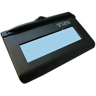 Topaz Signature Pad, LCD 1x5, USB, PC Compatible