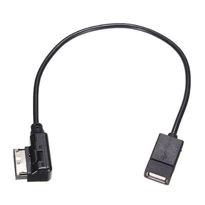 Audio Adapter Cable USB Female AUX Media Interface for Benz Mercedes