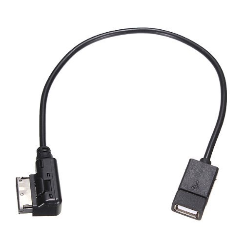 Audio Adapter Cable USB Female AUX Media Interface for Benz Mercedes