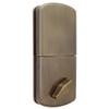 MiLocks DF-02AQ Electronic Keyless Entry Touchpad Deadbolt Door Lock, Antique Brass view 3