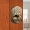 MiLocks DF-02AQ Electronic Keyless Entry Touchpad Deadbolt Door Lock, Antique Brass view 4