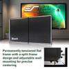 Elite Screens Sable Frame b2 135-inch Projector Screen 16:9 , Fixed Frame Wall Mount, 4k/8k Projectors, 1.3 Gain Screen Material, Home Theater, Sb135wh2-x view 3