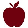 Applicable Pun Burgundy Red Color Cover Vinyl Decal Kit for MacBook - Compatible with All Models view 1