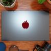 Applicable Pun Burgundy Red Color Cover Vinyl Decal Kit for MacBook - Compatible with All Models view 2