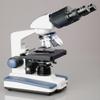 AmScope 2500X LED Lab Binocular Compound Microscope w 3D-Stage, Book & Blank Slide Set view 3