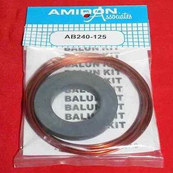 1 KiloWatt Antenna Balun Kit with FT-240-61 core, Type 61