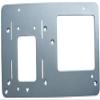 Chief Mfg.Adapter Plate Hardware Mount Silver (WBAUF1) view 1