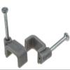 Bulk Hardware BH02511 Twin and Earth Flat Cable Clip, 2.5mm - Grey, Pack of 100 view 1