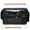 LSS 15-15.6" Laptop Messenger Crossbody Bag with Matching Laptop Skin Sticker & Mouse Pad Combo | Carrying Case for 14" 15" 15.6" or Smaller Size Notebook - Purple Butterfly view 4