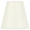 Upgradelights White Silk Empire Clip On Chandelier Lampshades (Set of 6) 3.5x6x4.5 view 2