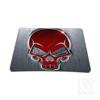 10 inch Sleeve Bag Carrying Case w/Handle, Adjustable Shoulder Strap, Matching Skin Sticker & Mouse Pad Compatible with 8" 9" 10.2" Dell, HP - Silver Red Skull view 4