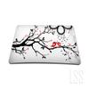 10 inch Sleeve Bag Carrying Case w/Handle, Adjustable Shoulder Strap, Matching Skin Sticker & Mouse Pad Compatible with 8" 9" 10.2" Dell, HP - Lovebirds Eyecatching view 4