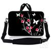 10 inch Sleeve Bag Carrying Case w/Handle, Adjustable Shoulder Strap, Matching Skin Sticker & Mouse Pad Compatible with 8" 9" 10.2" HP - Zebra Print view 3