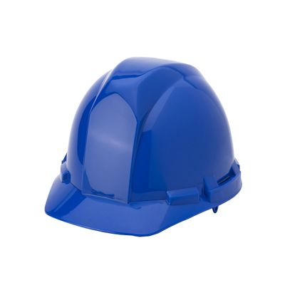 Mutual Industries 4-Point Ratchet Suspension Hard Hat, Blue