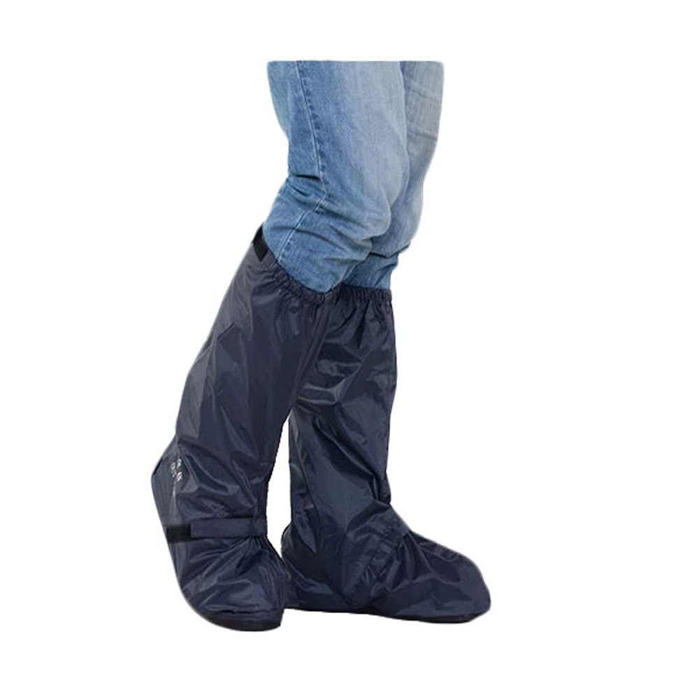 Unisex Rain Proof Rain Shoes Thick Galoshes Long Shoes Cover (M)