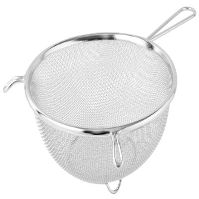 AQUASIDE Kitchen Strainer Strainer with Legs, 7.1 inches (18 cm)