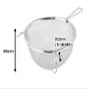 AQUASIDE Kitchen Strainer Strainer with Legs, 7.1 inches (18 cm) view 2