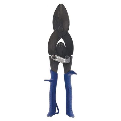 Midwest Tool & Cutlery MIDWEST Blade Crimper - Sheet Metal Duct End Crimps Up to 1-5/8" with Compound Leverage & KUSH'N-POWER Comfort Grips - MWT-C5