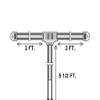 NEW! FM ANTENNA FOR FM RECEIVERS WITH THE F TYPE INPUT CONNECTOR view 3