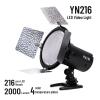 YONGNUO YN216 YN-216 LED Video Light with 5600K Color Temperature and 4 Color Plates for Canon Nikon DSLR Cameras view 2