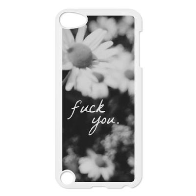 Fuck Flowers Customized Case for Ipod Touch 5, New Printed Fuck Flowers Case