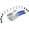 Capri Tools CP21050 21050 Metal Hole Punch Set With Puncher 16 Piece, Black view 4