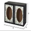 Atrend GFX Series Dual Vented Divided Chamber 15" Subwoofer Enclosure (Bankroll) view 2