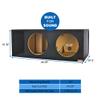 15 in Dual Vented Subwoofer Box for Digital Designs -Power Tuned 600-700-800 Series Subwoofers - Proudly USA Built view 2