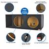 15 in Dual Vented Subwoofer Box for Digital Designs -Power Tuned 600-700-800 Series Subwoofers - Proudly USA Built view 3