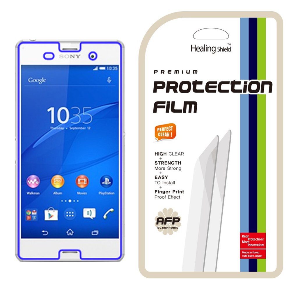 [Healingshield] Sony Xperia Z3 Ultra HD Clear Type LCD Screen Protector [Front 1pcs + Back 1pcs]