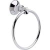 Delta Ashlyn (1-Pack) Hand Towel Holder Polished Chrome Towel Racks for Bathroom Wall Round Towel Ring Holder for Bath Towel Hanger for Kitchen, Bathroom Accessories 76446 view 1
