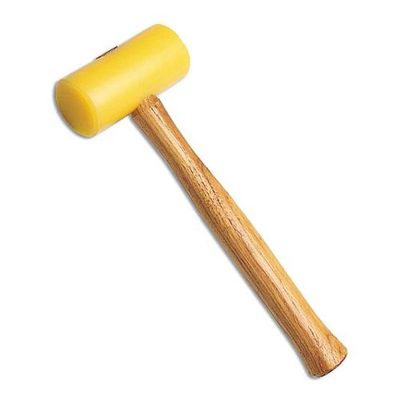 Jewelers Yellow Plastic Mallet (Face Diameter 1-3/4)