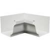 5 in. HD White Aluminum Inside Box Mitre view 1