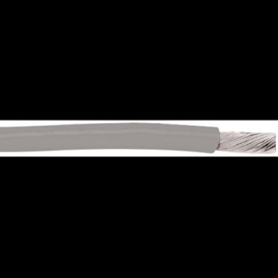 Belden 83005 008100 Wire, Hook up, Hi Temp, PTFE, Grey, 22 AWG, 100 ft, 30.5 m