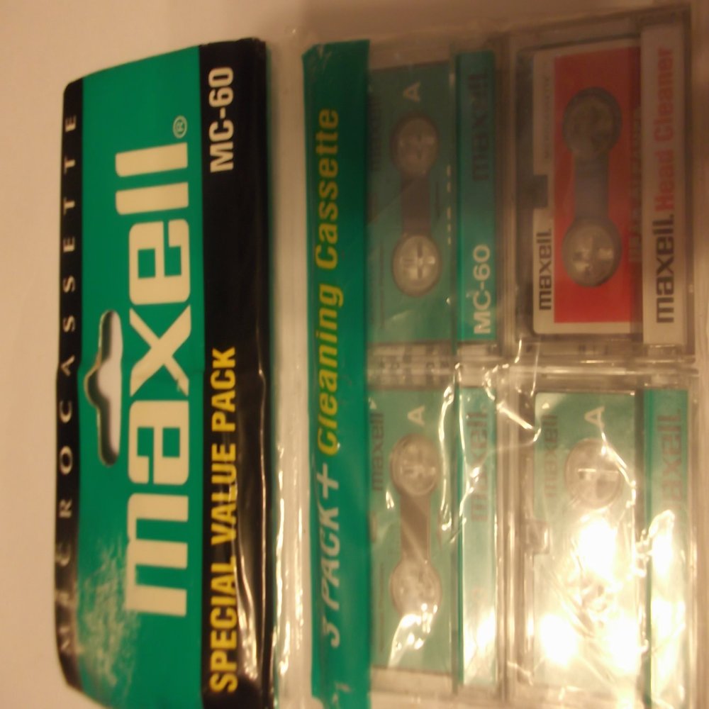 Maxell Microcassette Special Value Pack Mc-60
