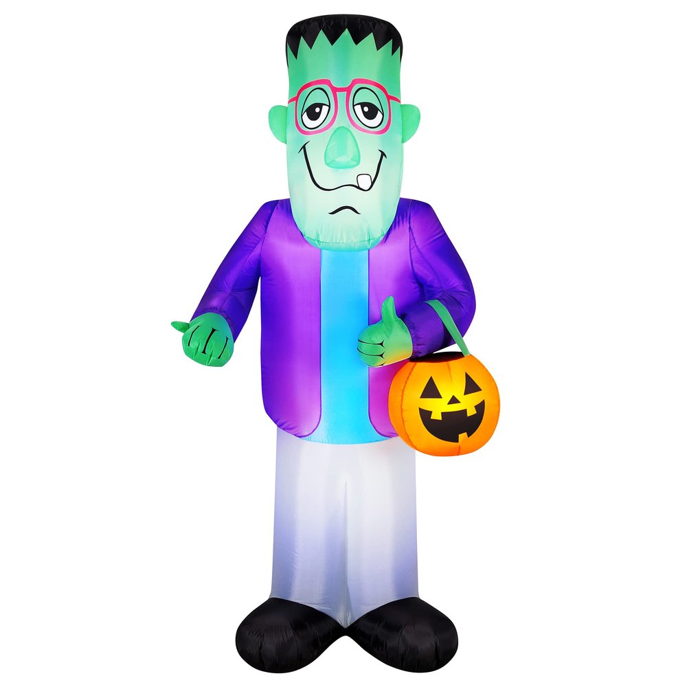 Airflowz 7' Inflatable Trick Or Treat Monster