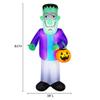 Airflowz 7' Inflatable Trick Or Treat Monster view 4