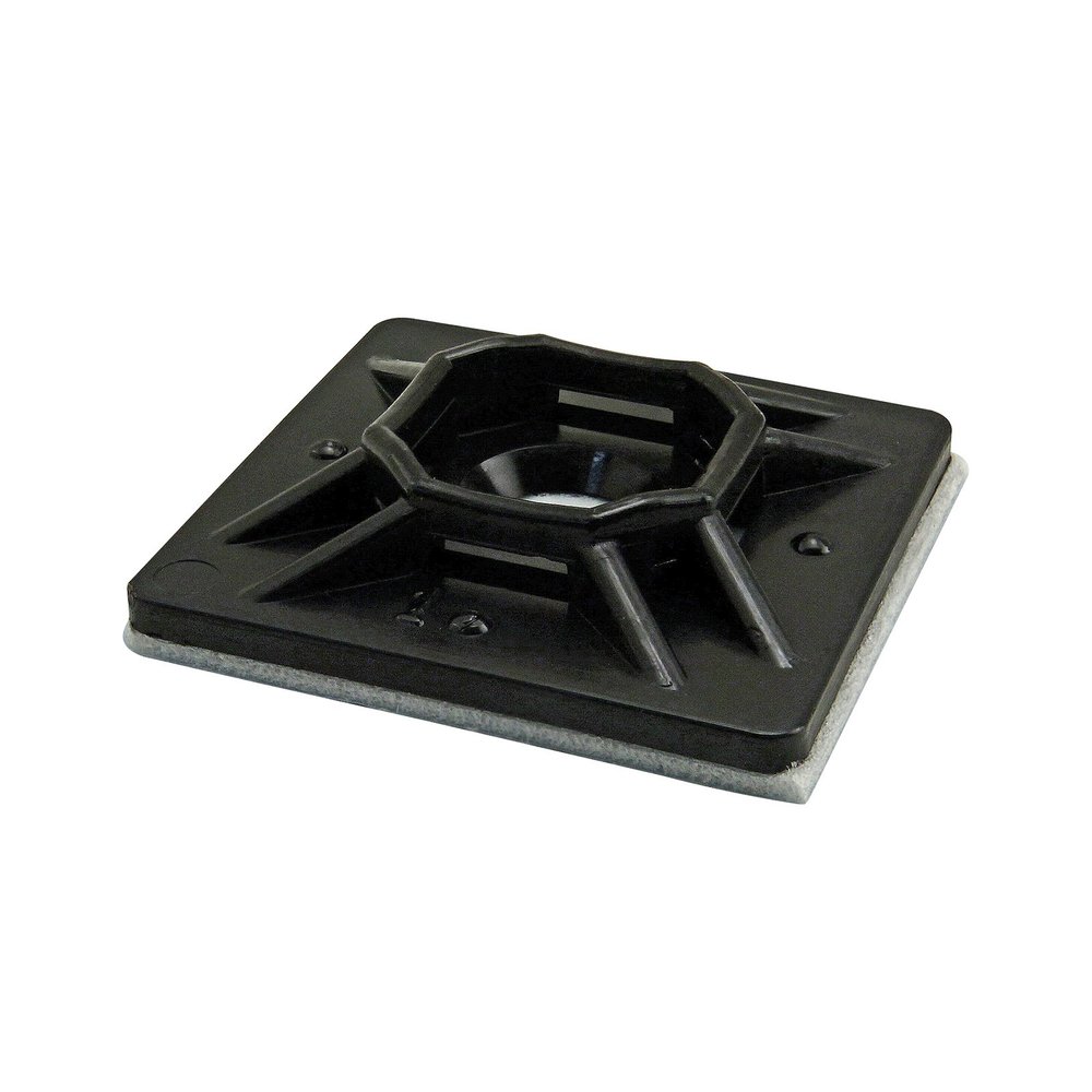 80/20 Inc., 2894, 1" Cable Tie Mounting Pad, 100 Pack