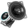 NVX NSP4 4" Car Speakers, 300W Max, 100W RMS, 2-Way Coaxial w/Silk Dome Tweeters & Built-in X-Overs, Easy to Install in Cars/Trucks/Doors (Pair) view 1