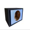 15SVR - Blue Carbon Fiber - 15 in Single Vented Blue Carbon Fiber - Proudly USA Built utilizing Our Liquid Ink Process view 1