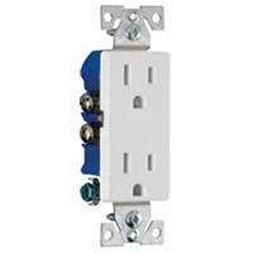 15a 125v Decor Recep Wht 10pk