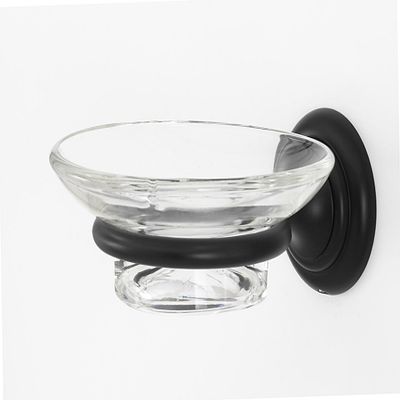 Alno Creations Charlie's Collection Soap Holder With Dish -a6730-brz- Bronze